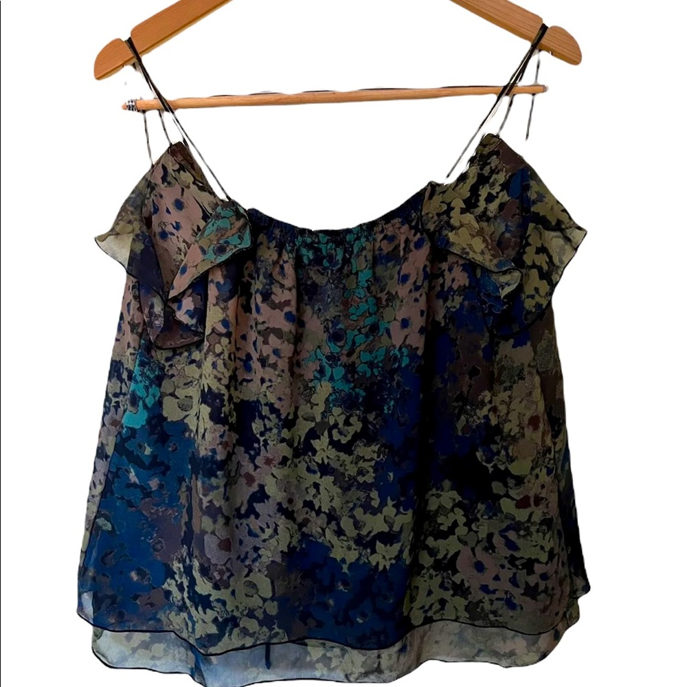 Express Flowy Spagehtti Strap Tank Top Small